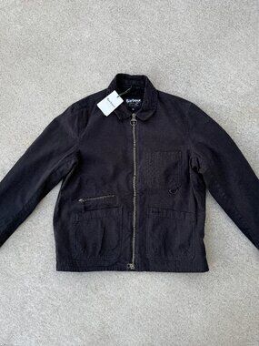 Barbour Cove Casual Cotton Jacket – Black – Size XL – NWT